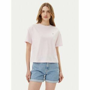 Tommy Hilfiger Póló UW0UW05763 Rózsaszín Regular Fit kép