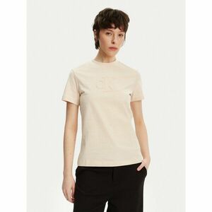 Calvin Klein Jeans Póló J20J225256 Bézs Regular Fit kép