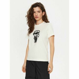 KARL LAGERFELD Póló A1W17126 Ekru Regular Fit kép