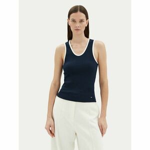Tommy Hilfiger Felső WW0WW44572 Sötétkék Slim Fit kép