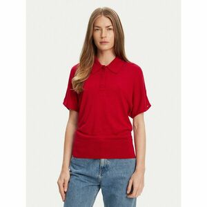 Tommy Hilfiger Pólóing WW0WW45652 Piros Regular Fit kép