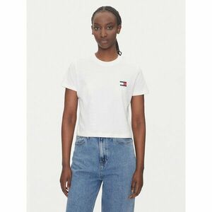 Tommy Jeans Póló DW0DW21423 Fehér Regular Fit kép