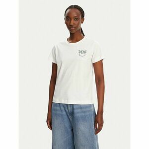 PINKO Póló Nambrone 103320 A2G7 Fehér Regular Fit kép