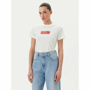 PINKO Póló Trapani 105050 A2D6 Fehér Regular Fit kép
