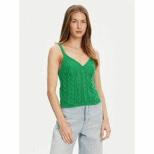 United Colors Of Benetton Felső 101TDH01B Zöld Slim Fit kép