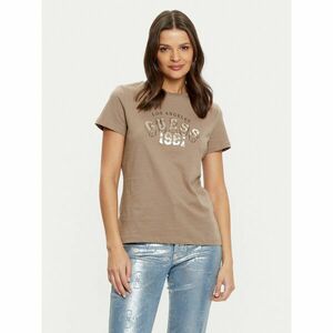 Guess Póló V5RI06 I3Z14 Barna Regular Fit kép