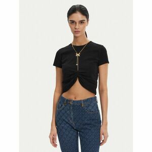 Elisabetta Franchi Póló MA-006-51E2 Fekete Regular Fit kép