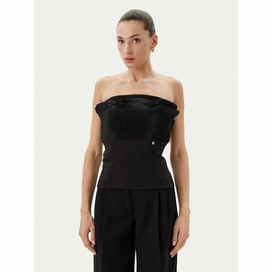 Rinascimento Felső CFC0019748002 Fekete Slim Fit kép