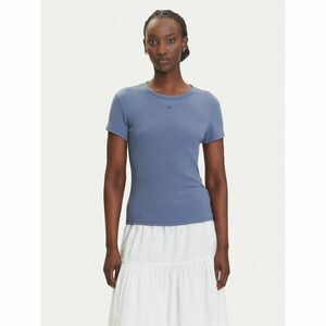 Tommy Jeans Póló Essential DW0DW17383 Kék Slim Fit kép