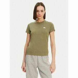 Lacoste Póló TF9246 Khaki Slim Fit kép