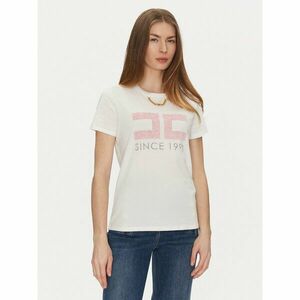 Elisabetta Franchi Póló MA-033-51E2-V180 Fehér Regular Fit kép
