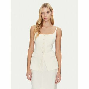 Simona Corsellini Felső P25CPTO00801 Bézs Slim Fit kép