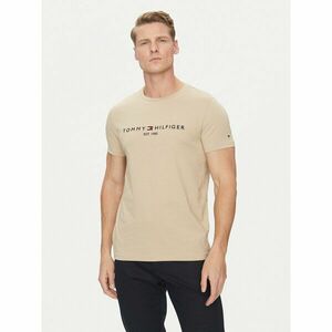 Tommy Hilfiger Póló Logo MW0MW11797 Bézs Regular Fit kép
