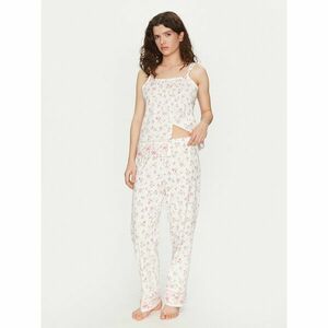 LAUREN RALPH LAUREN Pizsama ILN72408 Ekru Regular Fit kép