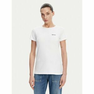 Barbour Póló Saltford LTS0666WH11 Fehér Regular Fit kép