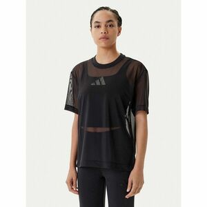 adidas Póló ALL SZN Soft Lux Mesh JM3737 Fekete Loose Fit kép