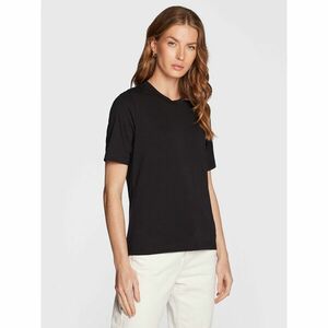 Gina Tricot Póló Basic 17937 Fekete Regular Fit kép
