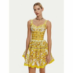 Dolce&Gabbana Felső F7W98T HH5EA Sárga Regular Fit kép