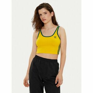 adidas Felső adicolor 3-Stripes JP2291 Sárga Slim Fit kép