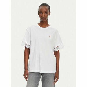 TWINSET Póló 251TT2410 Fehér Relaxed Fit kép