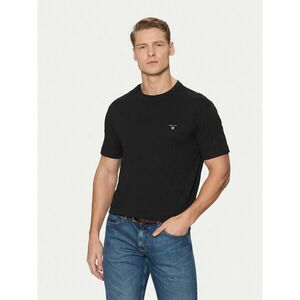 Gant Póló Original Shield 2003295 Fekete Regular Fit kép