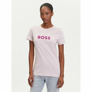 BOSS Póló C_Elogo_5 50501139 Rózsaszín Regular Fit kép