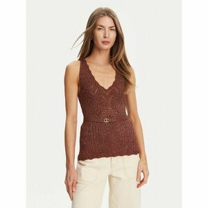 TWINSET Felső 251TT3195 Barna Slim Fit kép