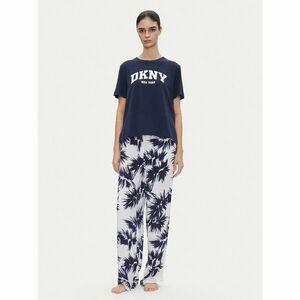 DKNY Pizsama YI70052 Sötétkék Regular Fit kép
