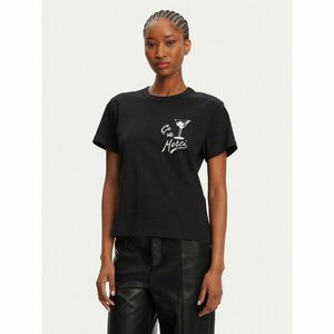 HUGO Póló Destrel_2 50544897 Fekete Loose Fit kép