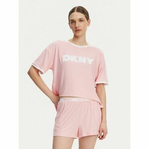 DKNY Pizsama YI80039 Rózsaszín Regular Fit kép