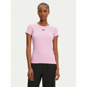 HUGO Póló Easy 50523924 Rózsaszín Slim Fit kép