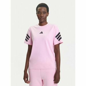 adidas Póló Future Icons 3-Stripes JE0240 Rózsaszín Regular Fit kép