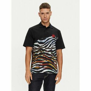 Just Cavalli Pólóing 76OAG6R1 Fekete Regular Fit kép
