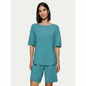 Triumph Pizsama Timeless Sensuality 10222627 Türkizkék Relaxed Fit kép
