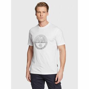 Napapijri Póló S-Bollo NP0A4H9K Fehér Regular Fit kép