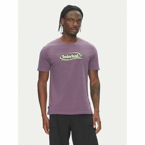 Timberland Póló TB0A6DJY Lila Regular Fit kép