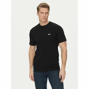 Vans Póló Left Chest Logo VN0A3CZEY281 Fekete Classic Fit kép