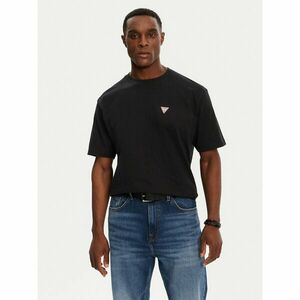 Guess Jeans Póló M4YI46 K8FQ4 Fekete Regular Fit kép