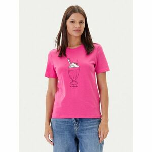ONLY Póló Fun Life 15349901 Rózsaszín Regular Fit kép