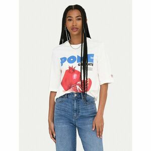 ONLY Póló Phoebe 15351369 Fehér Regular Fit kép