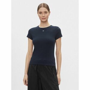 Tommy Jeans Póló Essential DW0DW17383 Sötétkék Slim Fit kép