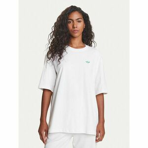 adidas Póló Retro Tennis Boyfriend JW0226 Fehér Oversize kép