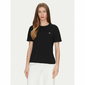 TWINSET Póló 251TP2074 Fekete Regular Fit kép