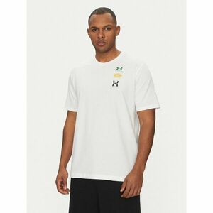 Under Armour Póló EVOL Logo 1390165 Fehér Regular Fit kép