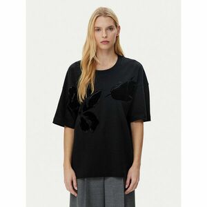 BOSS Póló 50532093 Fekete Relaxed Fit kép