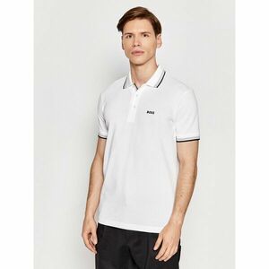 Boss Pólóing Paddy 50469055 Fehér Regular Fit kép