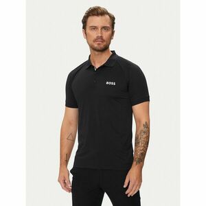 Boss Pólóing Patteo MB 15 50519853 Fekete Slim Fit kép