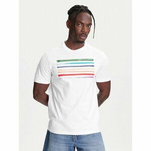 United Colors Of Benetton Póló 3BL0U10AG Fehér Relaxed Fit kép