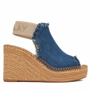 Szandál REPLAY Jess Tyne Denim Wedge Sandal GWP4G.000.C0036T Kék kép