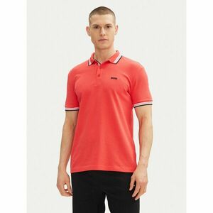 BOSS Pólóing Paddy 50469055 Piros Regular Fit kép